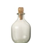 Бутыль с пробкой 25*13см 31964