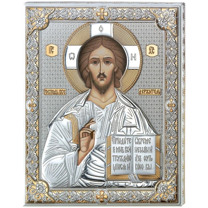 valenti-co-icona-christ-vl853003loro-art32357-07tg21 Икона Иисус Христос 16*20см — изображение 1